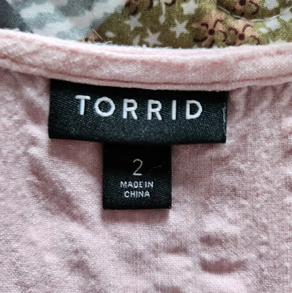 Pink Torrid Top - Picture 2 of 5